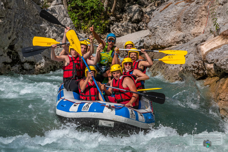 photo raft rafting verdon